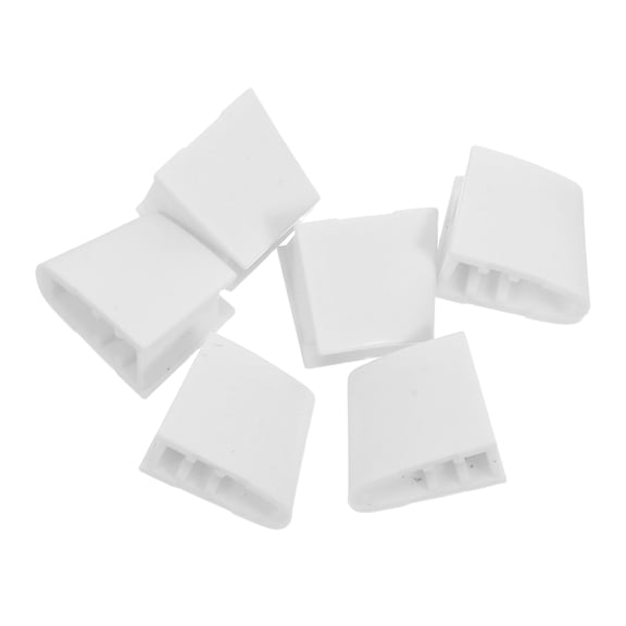 ETEREAUTY 6Pcs Decorative White Dimmer Light Switch Knobs Compatible with Various Wall Dimmers