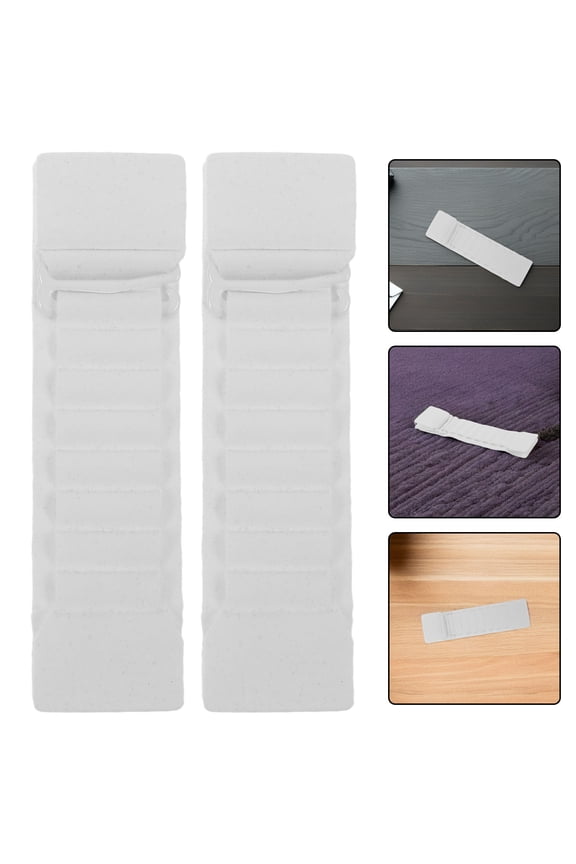 6Pcs Elastic Bra Extension Buckles White for Adjustable Bra Band and Swimsuit Back Clasp