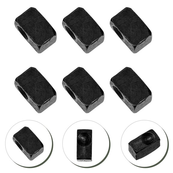 ETEREAUTY 6Pcs Precision Electric Guitar Insert Blocks Metal Tremolo Bridge String Locks