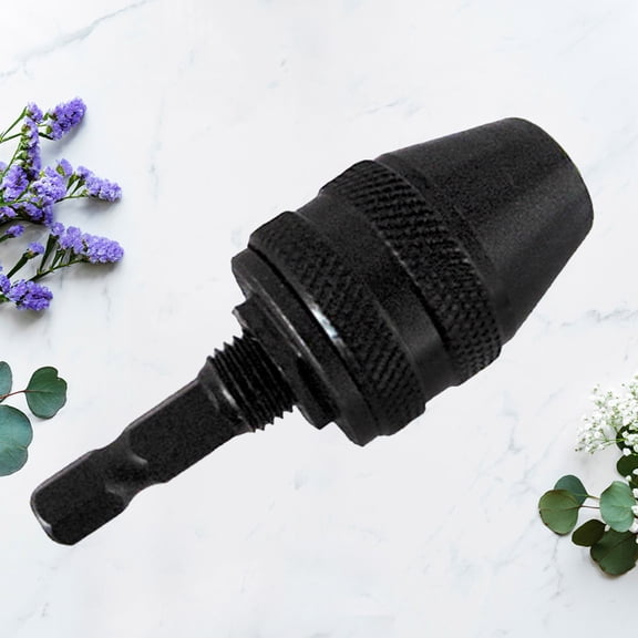ETEREAUTY 8Mm Keyless Drill Chuck Adapter Hex Handle for Drill and Grinder Tool Conversion