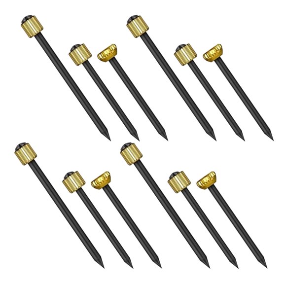 ETEREAUTY 90Pcs Home Use Black Copper Picture Frame Nail Set with Storage Box for Wall Hanging