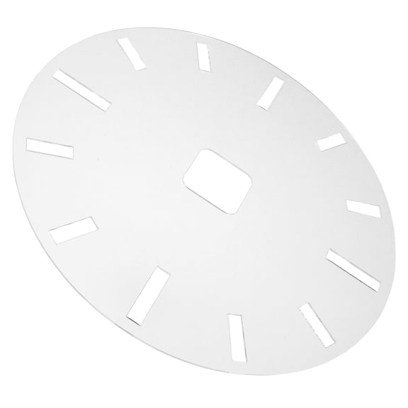 ETEREAUTY Etereaauty Acrylic Clock Template, High Transparency, Easy Positioning for DIY Projects