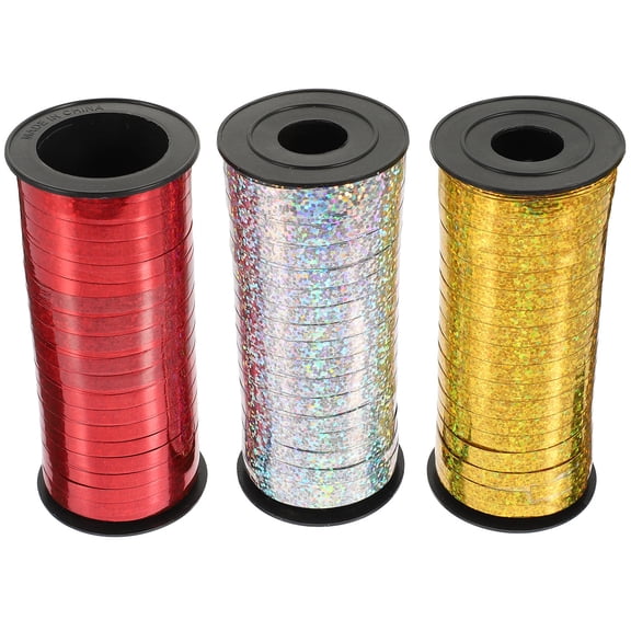 ETEREAUTY Assorted Color Balloon String Curling Ribbon Rolls for Wedding Party and Craft Making