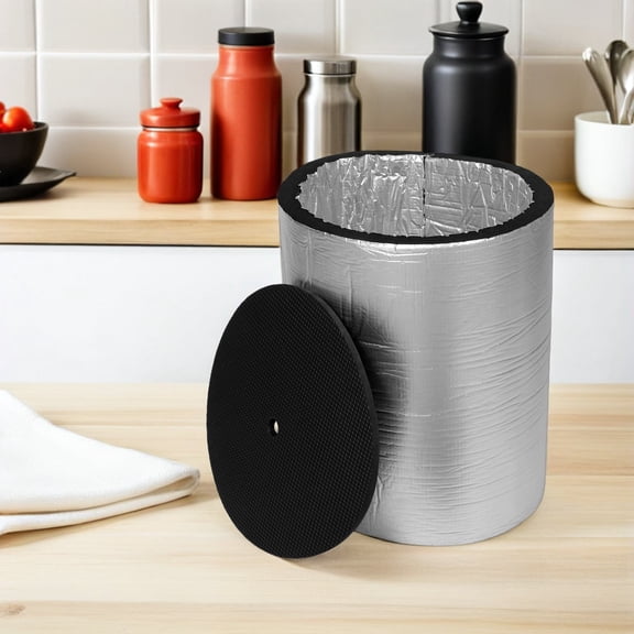 ETEREAUTY Blender Noise Reducing Enclosure Plated Silver with Quick Zip Access and Multifunctional Protection