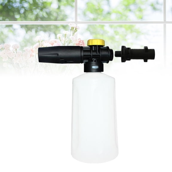 ETEREAUTY Bubble Washer Bottle for Car Washing White Compatible with Karcher Pressure Washers