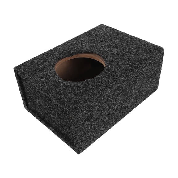 ETEREAUTY Car Audio Speaker Enclosure in Wood with Portable Design for Improved Sound and Easy Setup