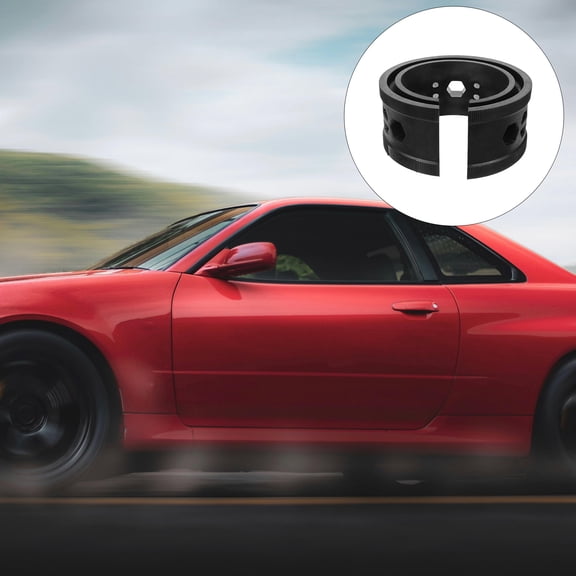 ETEREAUTY Car Suspension Shock Absorber Coil Spring Spacer Black Easy Installation Automotive