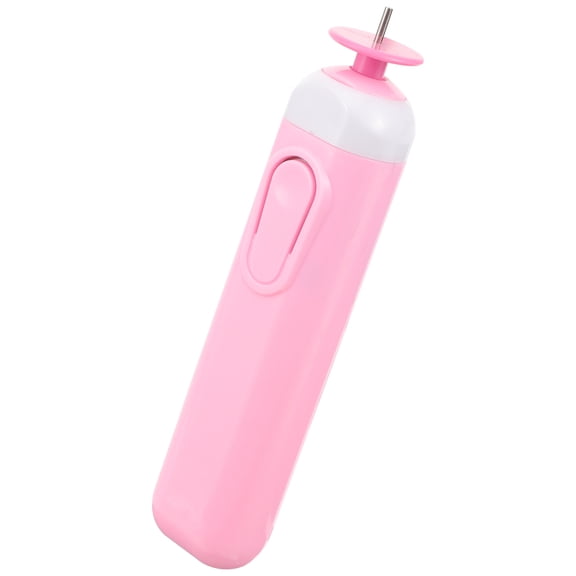 ETEREAUTY Compact Pink Paper Rolling Quilling Pen with Slotted Design for Home Decor and Crafts