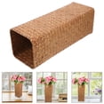thumbnail image 1 of ETEREAUTY Light Brown Rattan Vase with Handwoven Rustic Design for Home Decoration, 1 of 6
