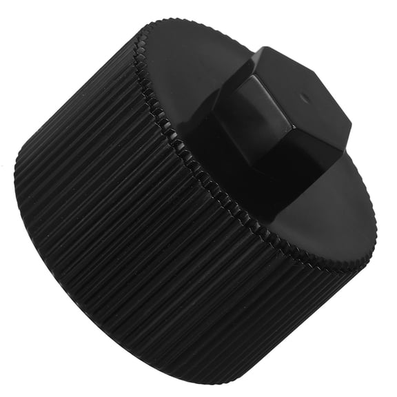 ETEREAUTY Drain Plug Cap sand Drain Cover Black Plastic 1Pack