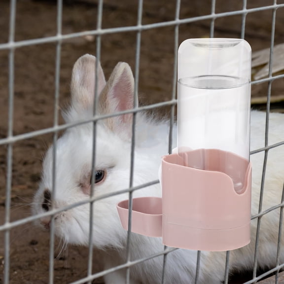 ETEREAUTY Durable Plastic Pet Cage Water Bottle for Clean Drinking Water with Easy Use