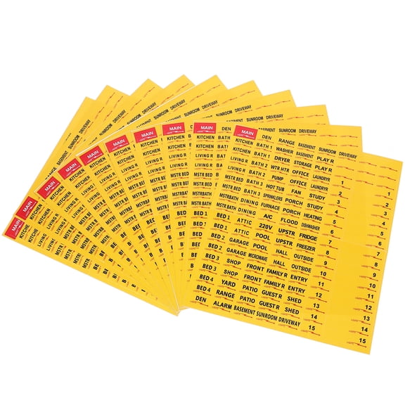 ETEREAUTY Electric Panel Sticker for Home with Vibrant Design and Easy Application