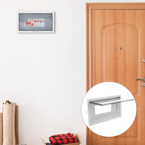 ETEREAUTY Weatherproof Plastic Electrical Panel Cover, Multi-Color, Easy Installation