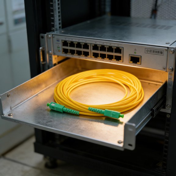 ETEREAUTY Fiber Optical Cable with Low Insertion Losses for Telecommunication and Data Centers