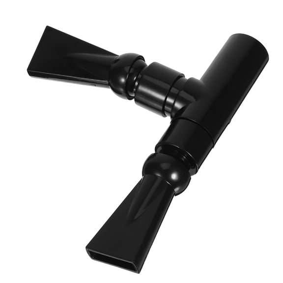 ETEREAUTY Fish Tank Aquarium Nozzle Plastic Double Outlet Connector Rotatable for Water Direction Control