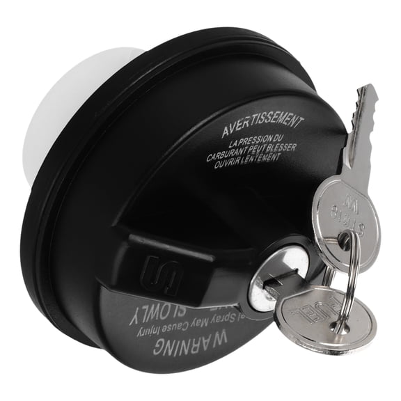 ETEREAUTY Black ABS Locking Tank Cap for Car Compatible with Various Models