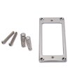 ETEREAUTY Fullsize Flat Metal Humbucker Pickup Mounting Rings Frame