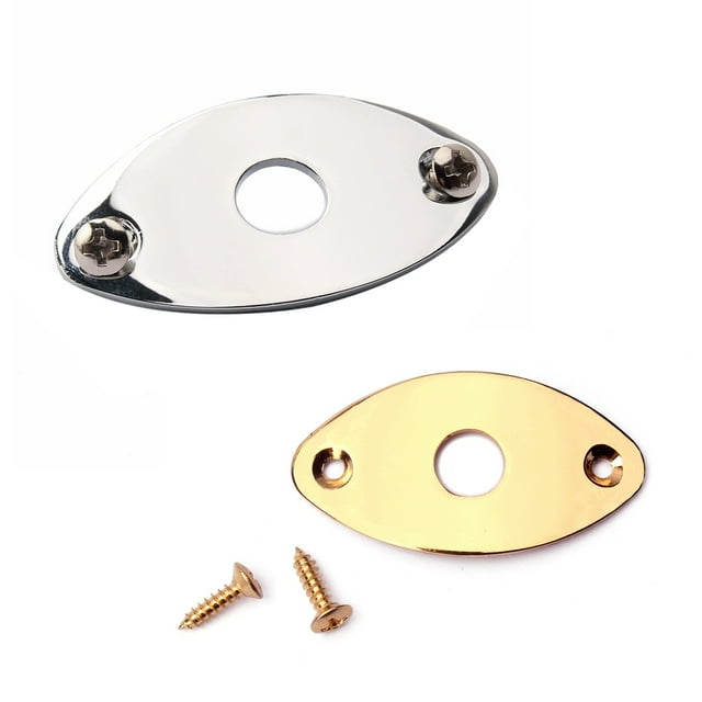 ETEREAUTY Guitar Output Jack Plate Electric Guitar Input Socket Output