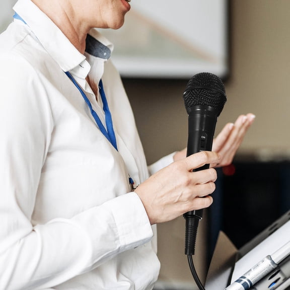 ETEREAUTY Handheld Microphone for Computer and Tablet High Fidelity Sound for Singing