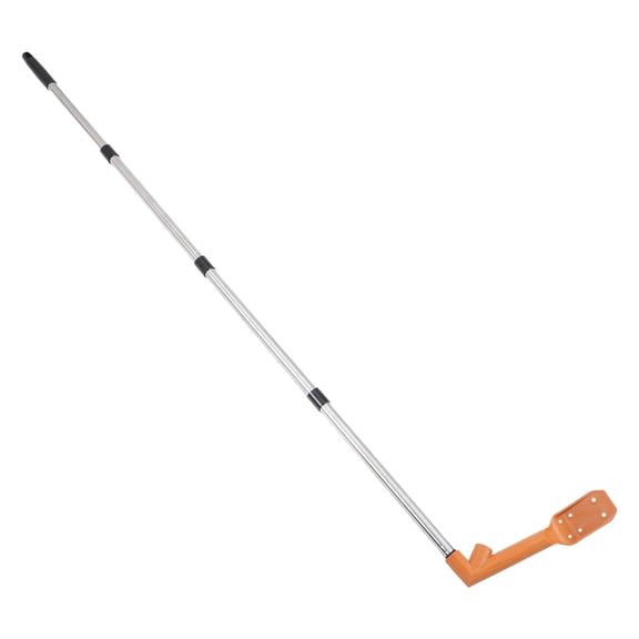 ETEREAUTY Multi Angle Gutter Cleaner Tool with Plastic Scoop for Efficient Home Roof Leaf Removal