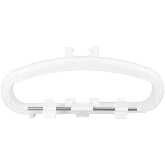 ETEREAUTY Lightweight Garment Steamer Clothes Hanger White for Ironing Down Jackets Windbreakers