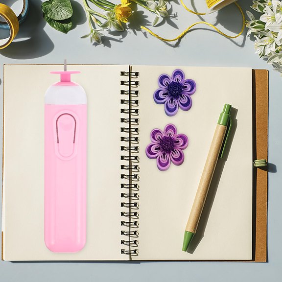 ETEREAUTY Lightweight Quilling Pen Plastic Slotted Tool for Handmade 1Set