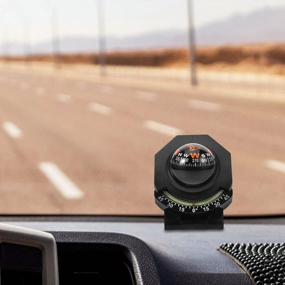 ETEREAUTY Marine Compass for Boats with Dash Mount and Foldable Design for Convenient Use