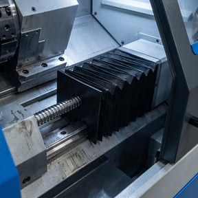 ETEREAUTY Milling Machine Dust Protection Cover Black Waterproof Accordion Bellows with Oil Resistance