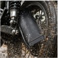 ETEREAUTY Motorcycle Rear Fender Mudguard Black Plastic Smooth Surface ...