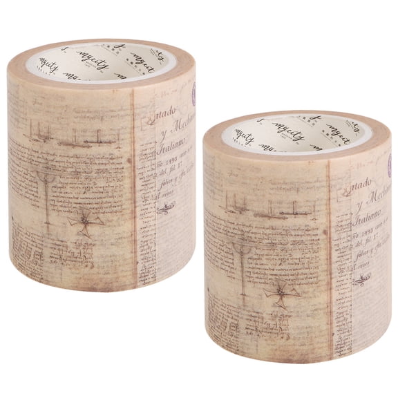 ETEREAUTY Washi Tape Aesthetic Beige for DIY Scrapbooking and Stationery Decor
