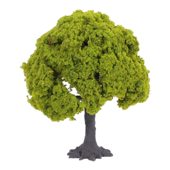 ETEREAUTY Olive Green Plastic Model Trees for Sand Table and Architectural Model Display