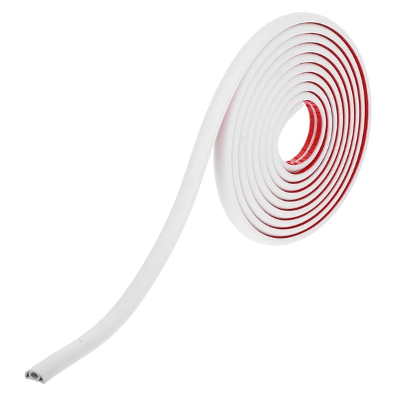ETEREAUTY Outdoor Cord Hider Electric Wire Cover PVC White Transparent Design 1Set
