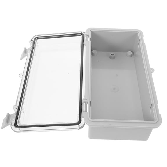 ETEREAUTY Outdoor Electrical Box Plastic Project Box White ABS with Electrical Insulation and Easy Repair Design