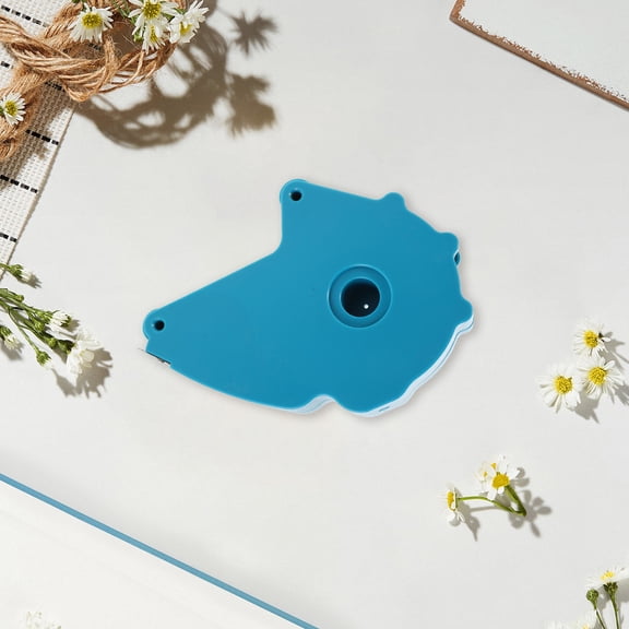 ETEREAUTY Painters Tape Applicator with Comfortable Grip and Reliable Cutter for Window and Trim Painting in Blue