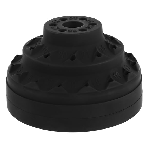 ETEREAUTY Plastic Drill Bit Storage Box for Industrial Use with Rotary Organizer and Secure Compartment