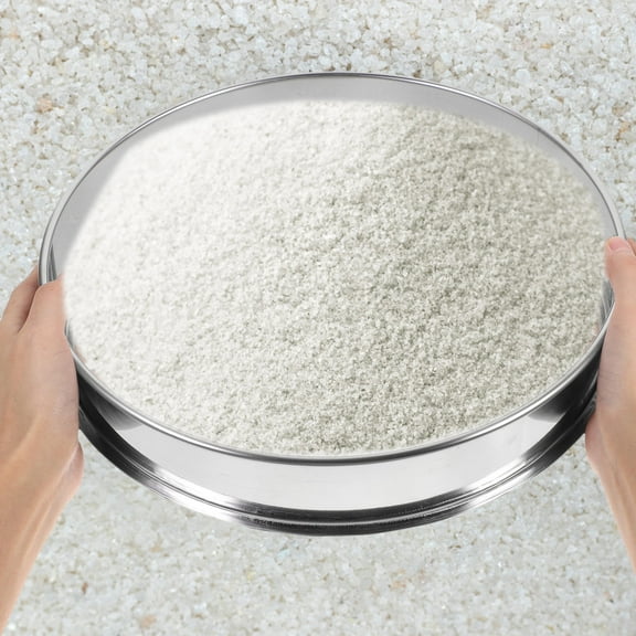 ETEREAUTY Plated Silver Stainless Steel Herbal Extractor with Stackable Design for Fine Mesh Sifting