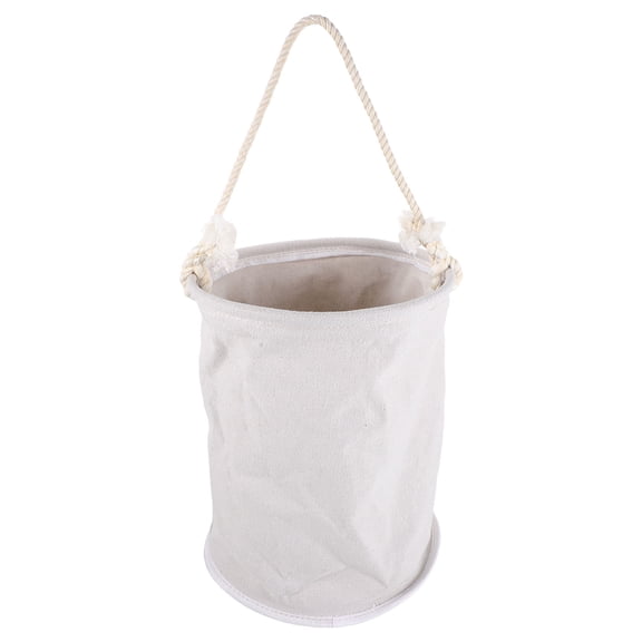 ETEREAUTY Portable Canvas Tool Bucket with Rope Handle for Plumber Gadget and Maintenance Tools