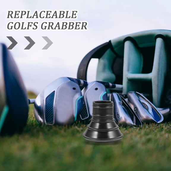 ETEREAUTY Portable Golf Ball Picker Upper with Durable Rubber for Sport Use Black Lightweight Design
