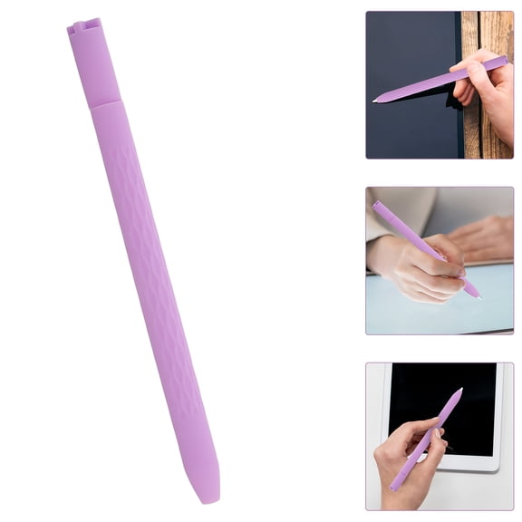 ETEREAUTY Violet Stylus Pen Case Portable Protective Sleeve Designed for Tablet Phone with Antislip Grip