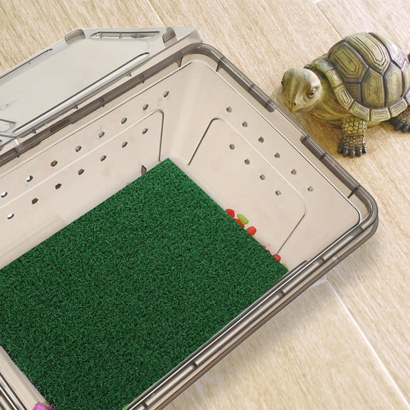 ETEREAUTY Premium Dark Green Artificial Grass Turf for Home Landscaping and Flowerpot Mat