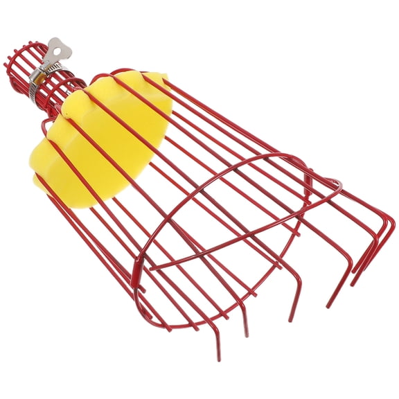 ETEREAUTY Professional Fruit Harvester with Red Fruit Catcher Basket and Antislip Handle for Orchard Use