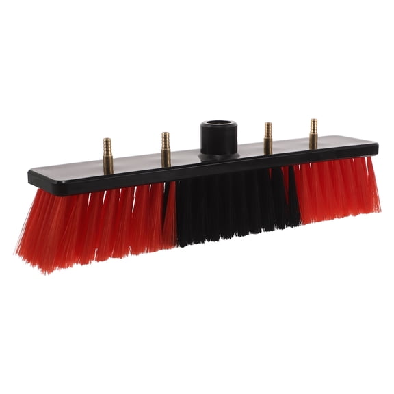 ETEREAUTY Outdoor Water Fed Brush Head Attachment for Patios Decks and Windows