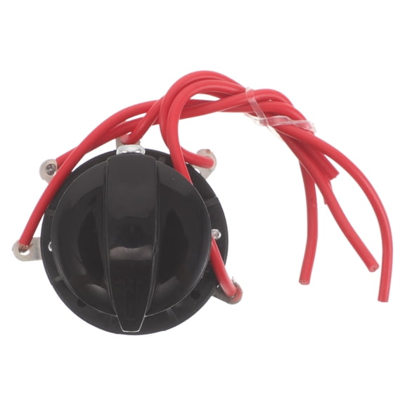 ETEREAUTY Rotary Fan Speed Control Knob Black 3 Position Switch with Wire for Home and Workshop Fans