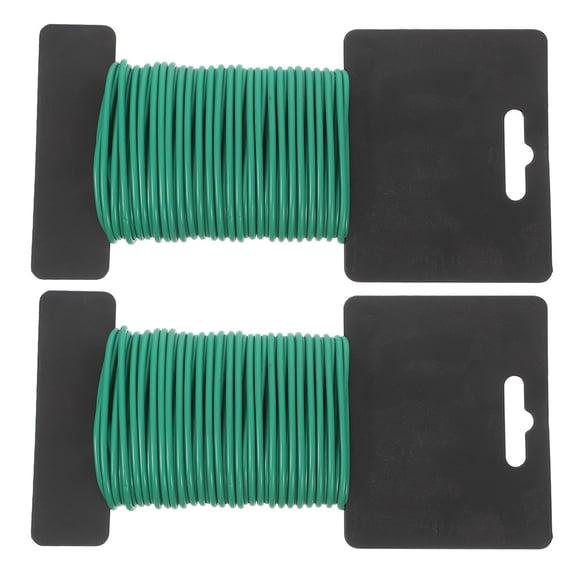 ETEREAUTY Soft Green Garden Wire for Tomato Plant Support and Climbing
