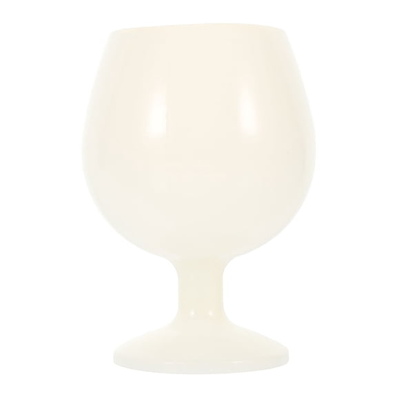 ETEREAUTY Silicone Wine Goblet Transparent Multi-Function Drink Cup for Daily Household Use