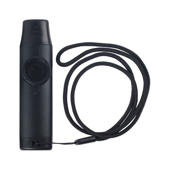 ETEREAUTY Small Kazoo Guitar Partner Aluminium Alloy Wind Instrument Black 1Pcs