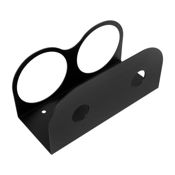 ETEREAUTY Spray Bottle Wall Hook Black Stainless Steel for Durable Home and Garage Organization