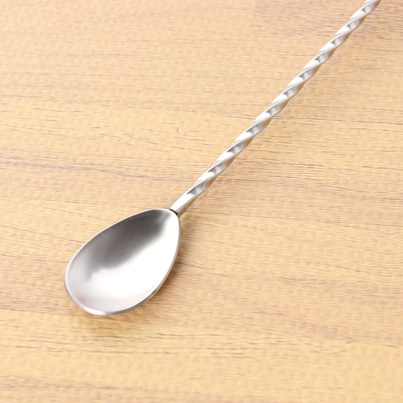 ETEREAUTY Stainless Steel Cocktail Twisted Bar Spoon for Effortless Stirring and Mixing