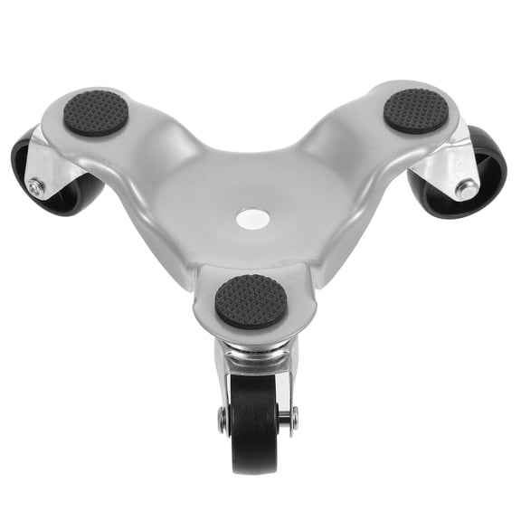 ETEREAUTY Steel Triangular Dolly with Wheels for Moving Heavy Furniture Appliances Grey