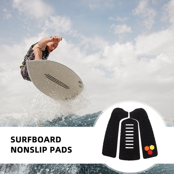 ETEREAUTY Surfboard Foot Pad 1 Set Multi EVA Grip Pad For Enhanced Control In Water Sports